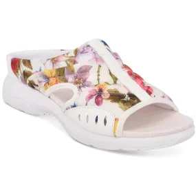 Easy Spirit Womens Traciee 2 Comfort Insole Textured Slide Sandals