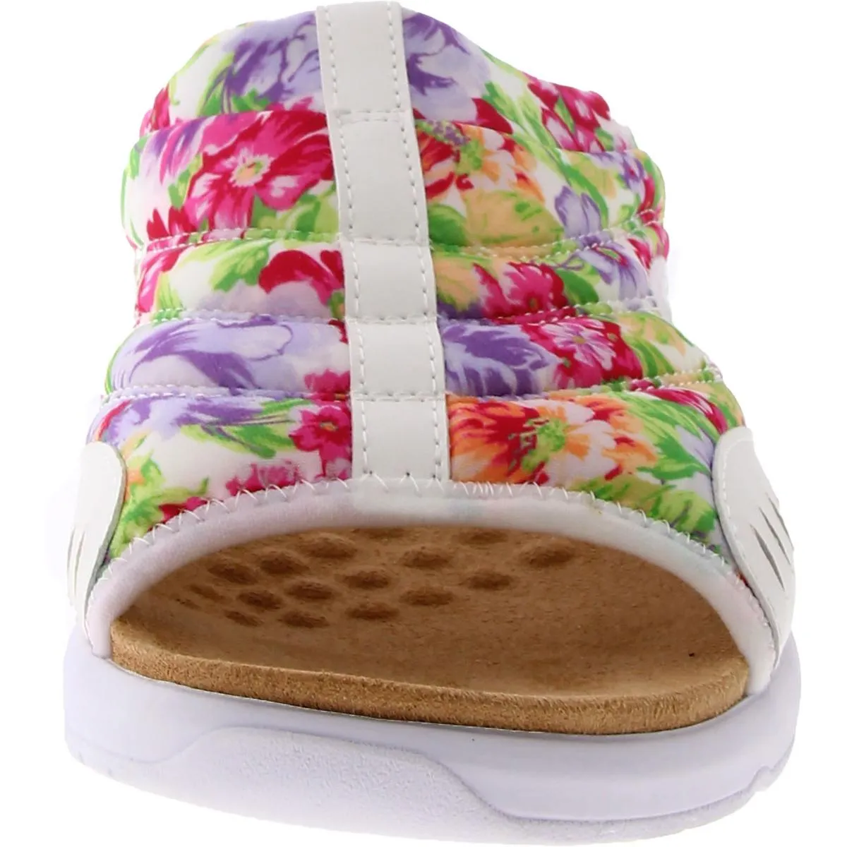 Easy Spirit Womens Traciee 2 Comfort Insole Textured Slide Sandals