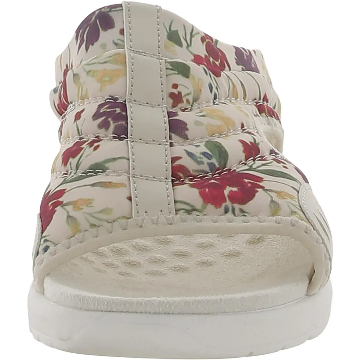 Easy Spirit Womens Traciee 2 Comfort Insole Textured Slide Sandals