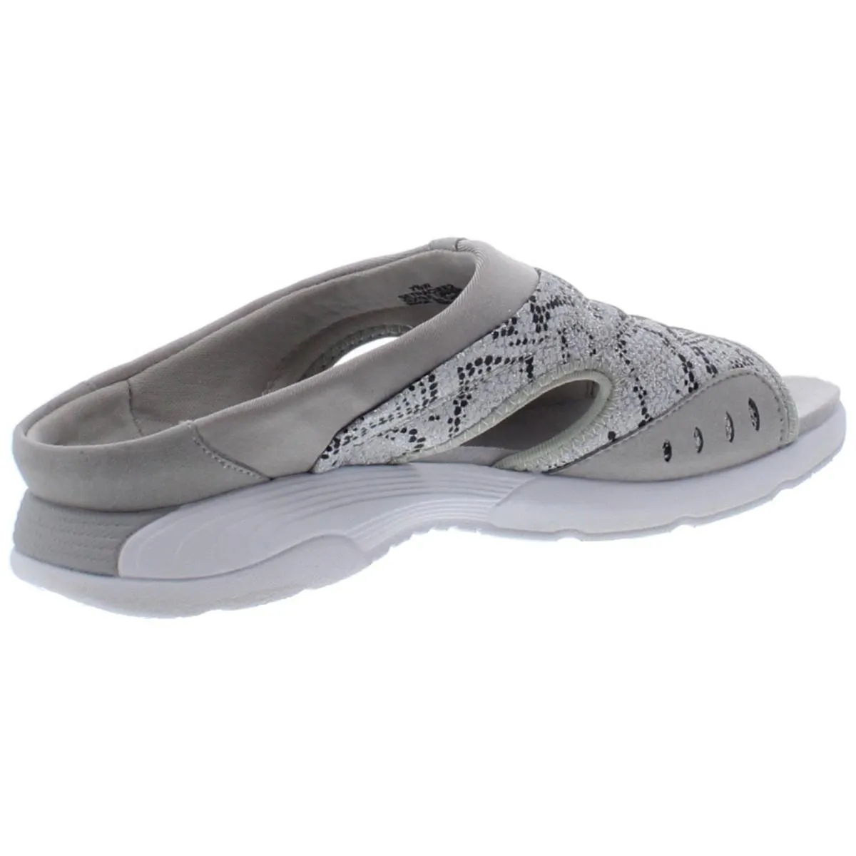 Easy Spirit Womens Traciee 2 Comfort Insole Textured Slide Sandals