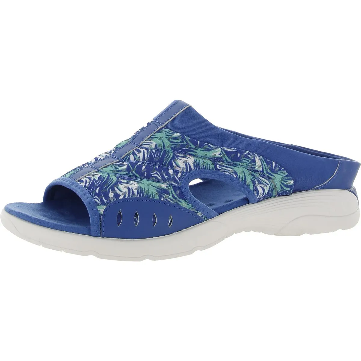 Easy Spirit Womens Traciee 2 Memory Foam Slip On Wedge Sandals