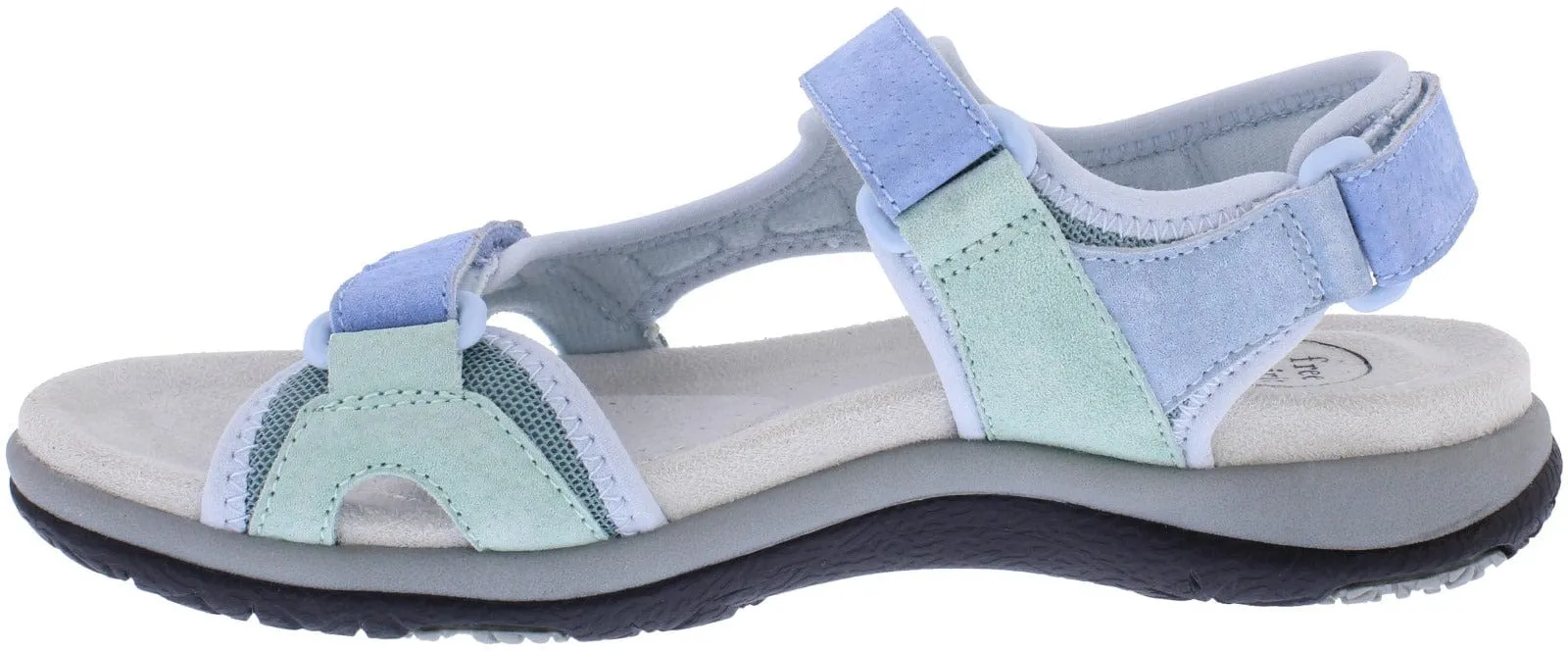 FreeSpirit Women's Zeal Sandals- Blue Multi