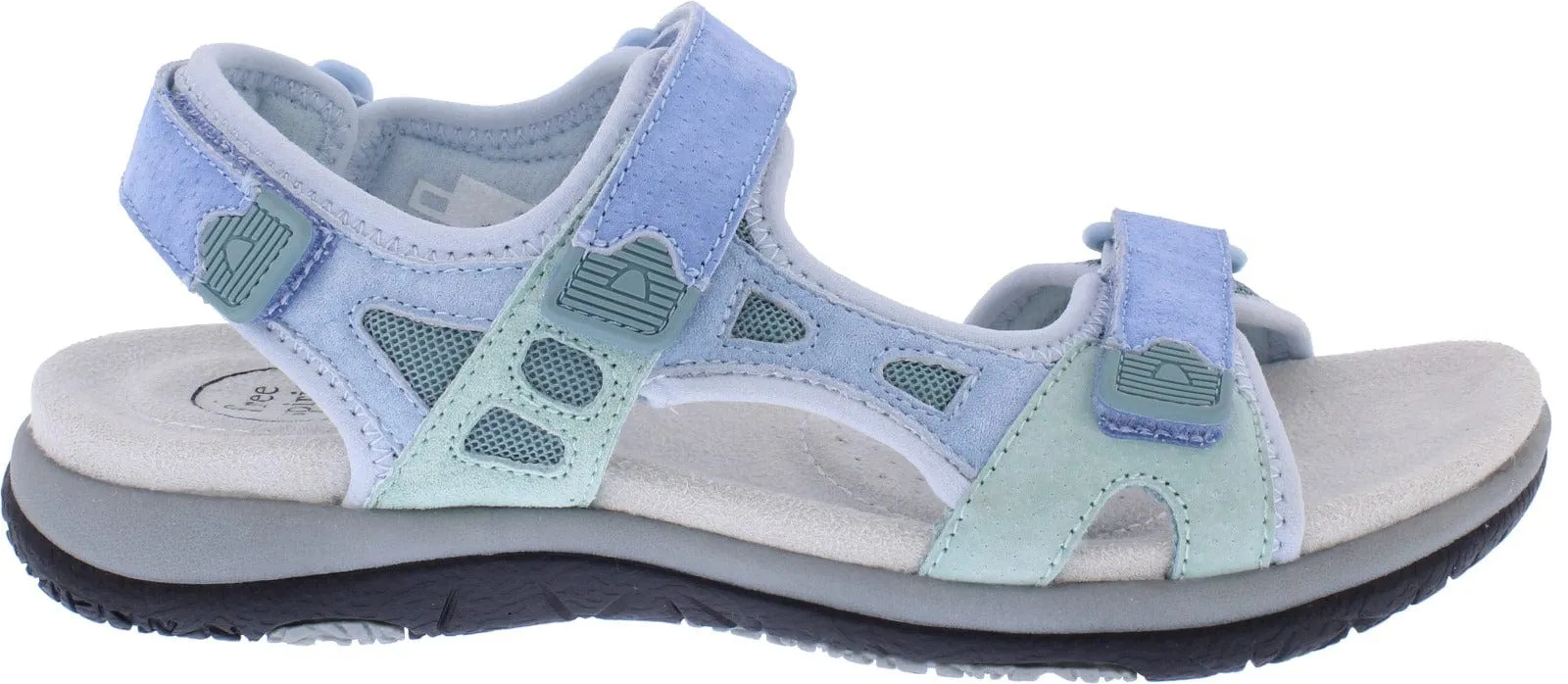 FreeSpirit Women's Zeal Sandals- Blue Multi