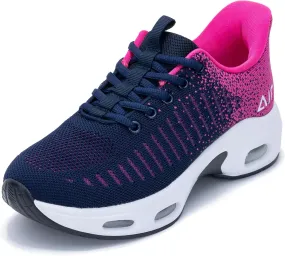 GANNOU Women’s Walking Shoes Air Athletic Tennis Breathable Running Sneakers for Gyms Workouts Jogging