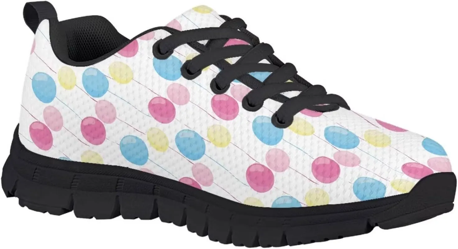 GIFTPUZZ Unisex-Child Travel Running Walking Shoes Sport Athletic Jogging Sneakers Breathable Lace Up Tennis Shoes