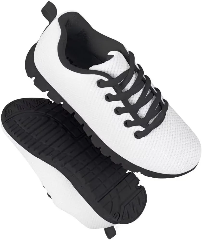 GIFTPUZZ Unisex-Child Travel Running Walking Shoes Sport Athletic Jogging Sneakers Breathable Lace Up Tennis Shoes