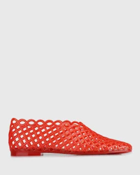 GROVE Jelly Mesh Ballet Flats