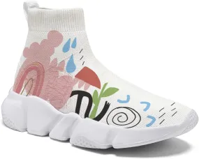 Hetios Women’s Sock Shoes Lightweight Jogging Walking Shoes for Women Sneakers