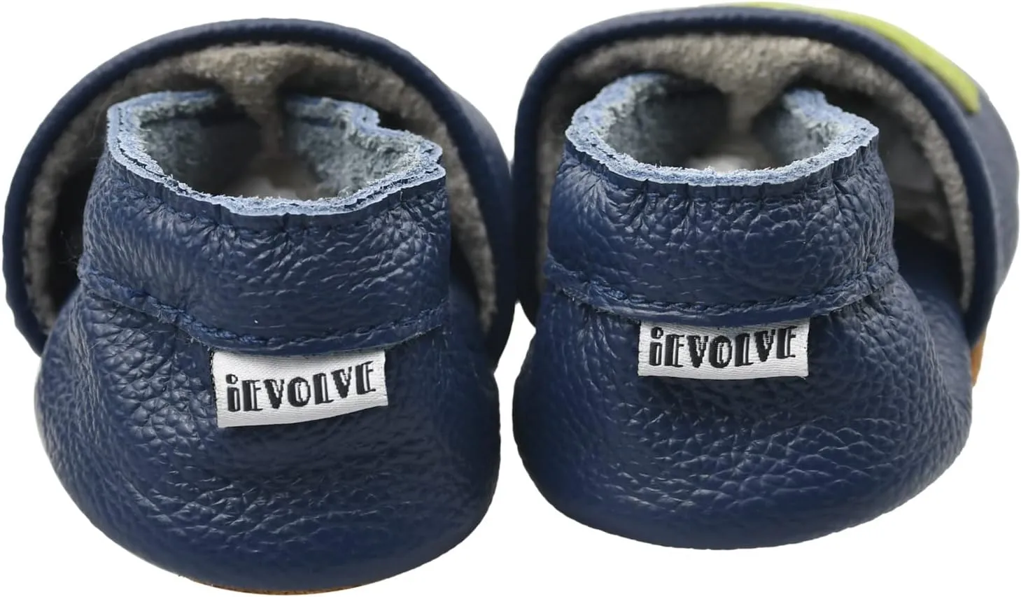 iEvolve Baby Leather Shoes Baby Slippers Soft First Walker Shoes Crib Shoes Moccasins for Toddlers