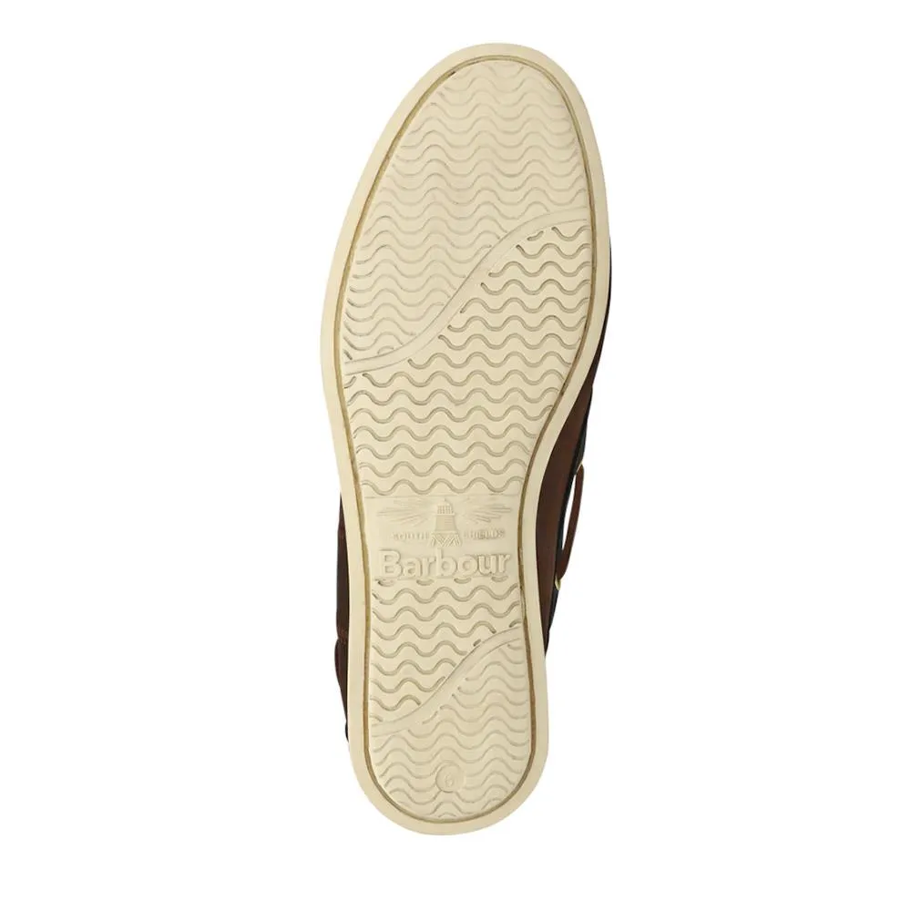 Leather Slip-On Boat Shoes - BARBR41503 / 327 361