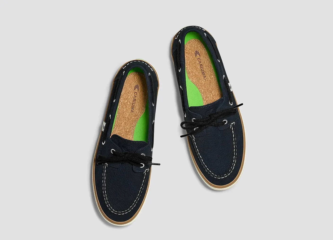 Mare Boat Shoe Navy Nubuck Men