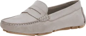 Massimo Matteo Penny Keeper - Loafers for Women - Rich Nubuck - Leather Upper - Cushioned Leather Footbed
