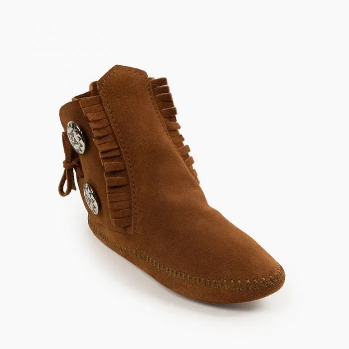 Minnetonka Moccasin Women's Two Button Softsole Boot