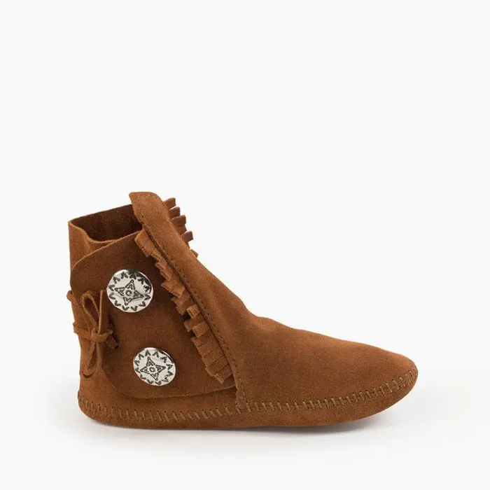 Minnetonka Moccasin Women's Two Button Softsole Boot