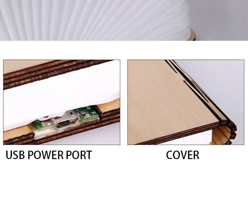 Mona Collection: Portable Flip Book Lamp