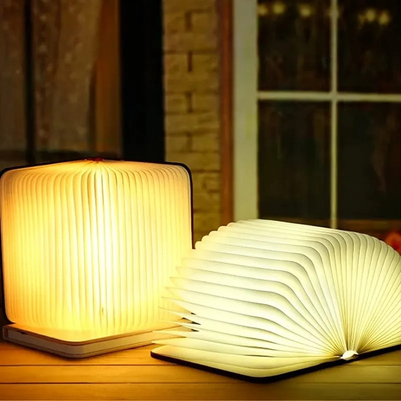 Mona Collection: Portable Flip Book Lamp