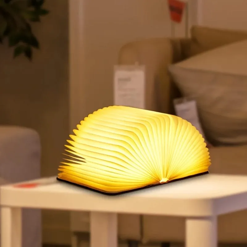 Mona Collection: Portable Flip Book Lamp