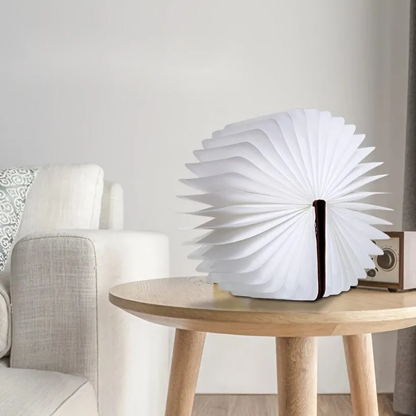 Mona Collection: Portable Flip Book Lamp