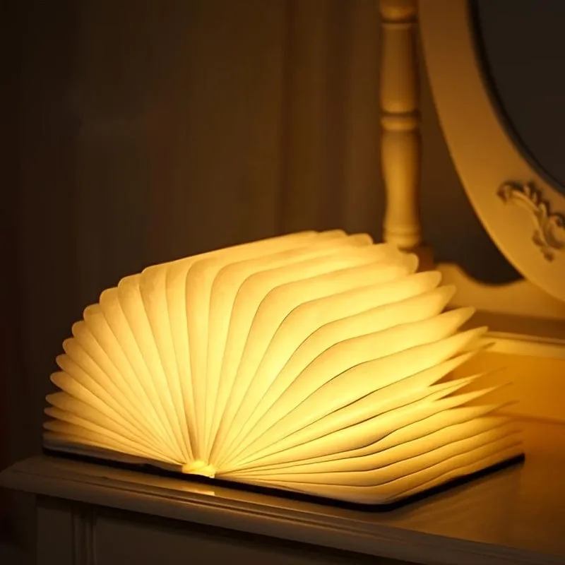 Mona Collection: Portable Flip Book Lamp