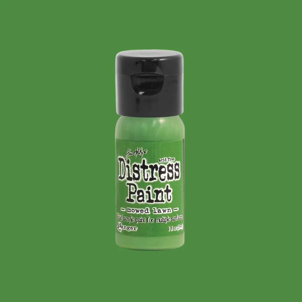 Mowed Lawn Distress Paint
