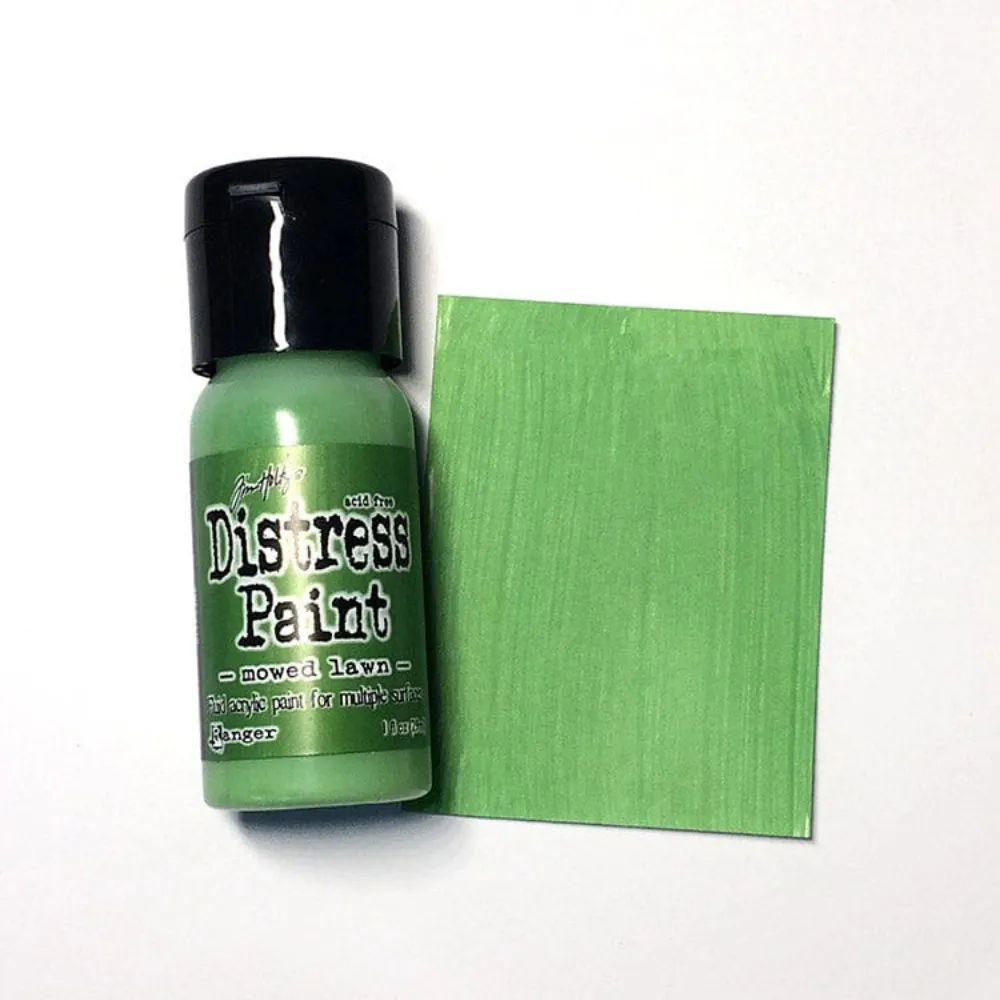 Mowed Lawn Distress Paint