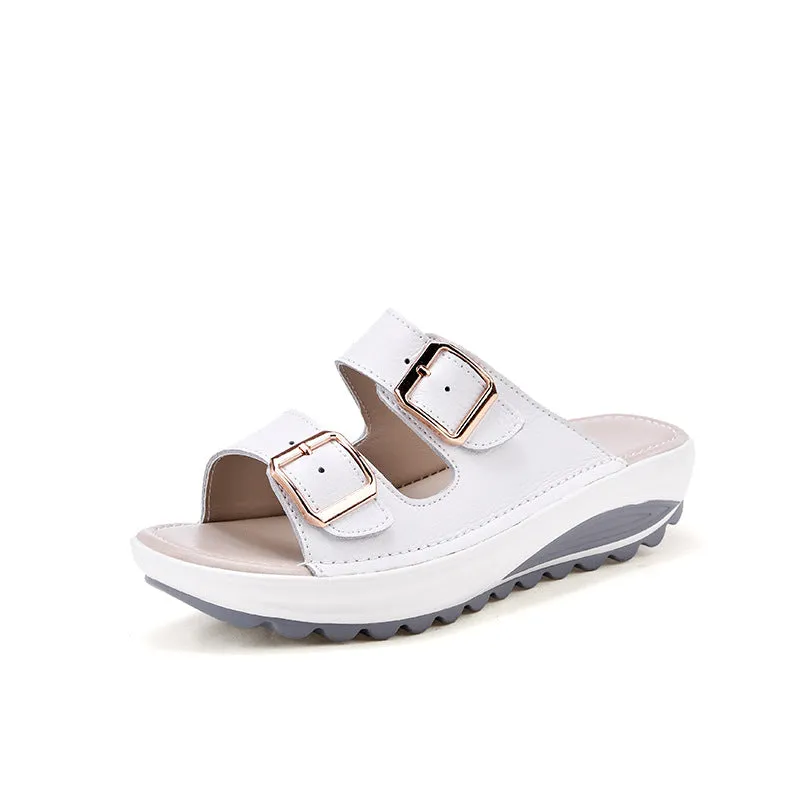 Nanccy Casual Platform Versatile Slippers