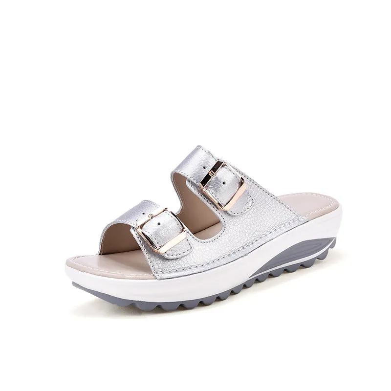 Nanccy Casual Platform Versatile Slippers
