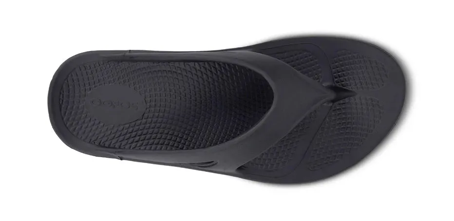 Oofos Ooriginal Black Sandal