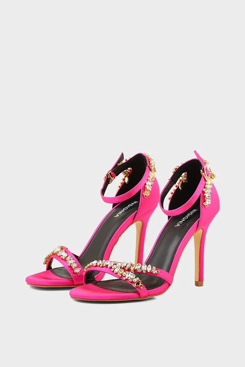 Party Wear Sandal I23715-Fushia