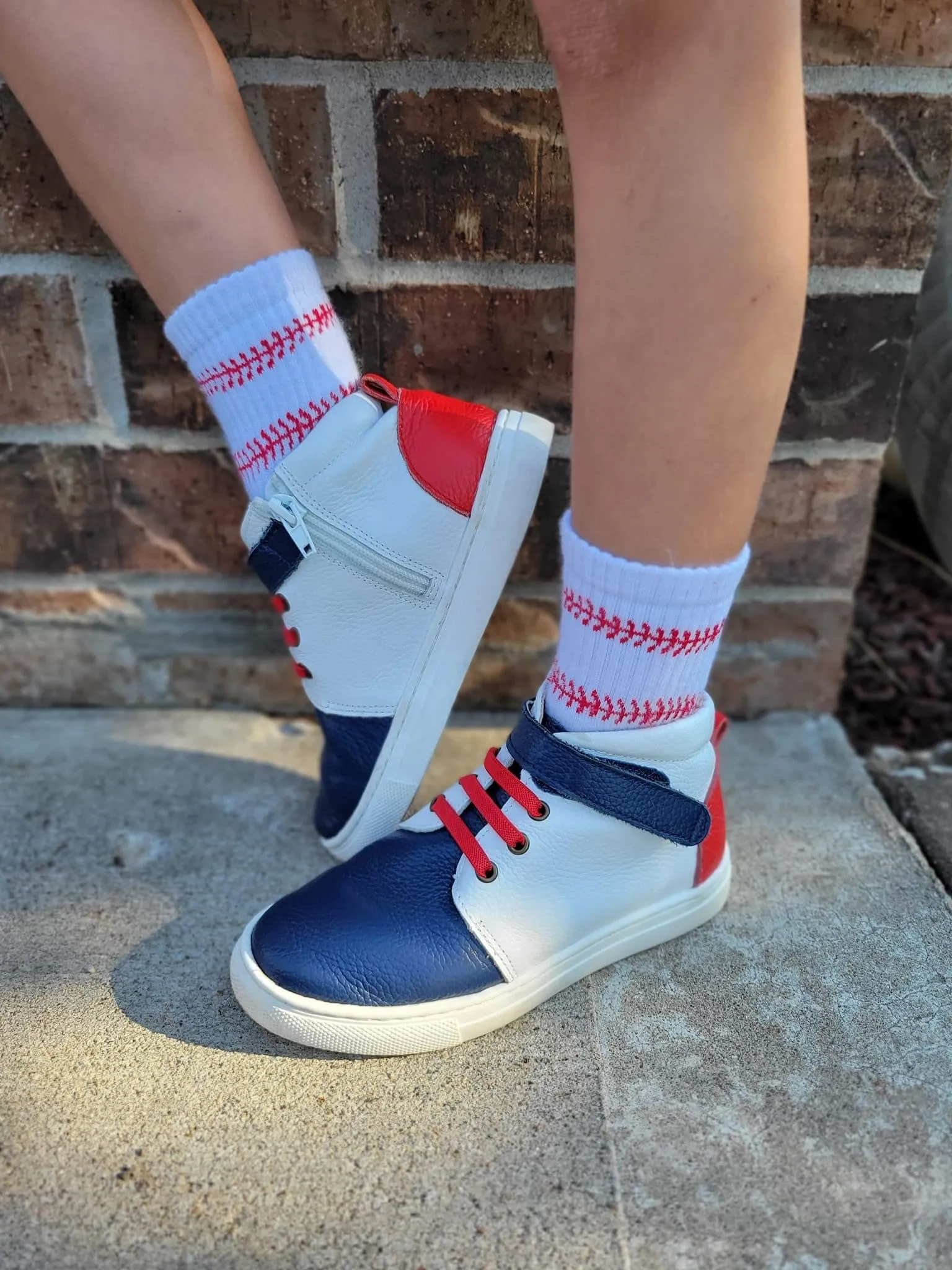 Patriotic Color Block Hightops
