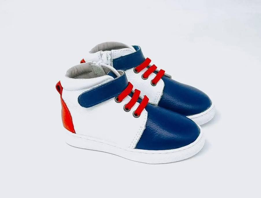 Patriotic Color Block Hightops