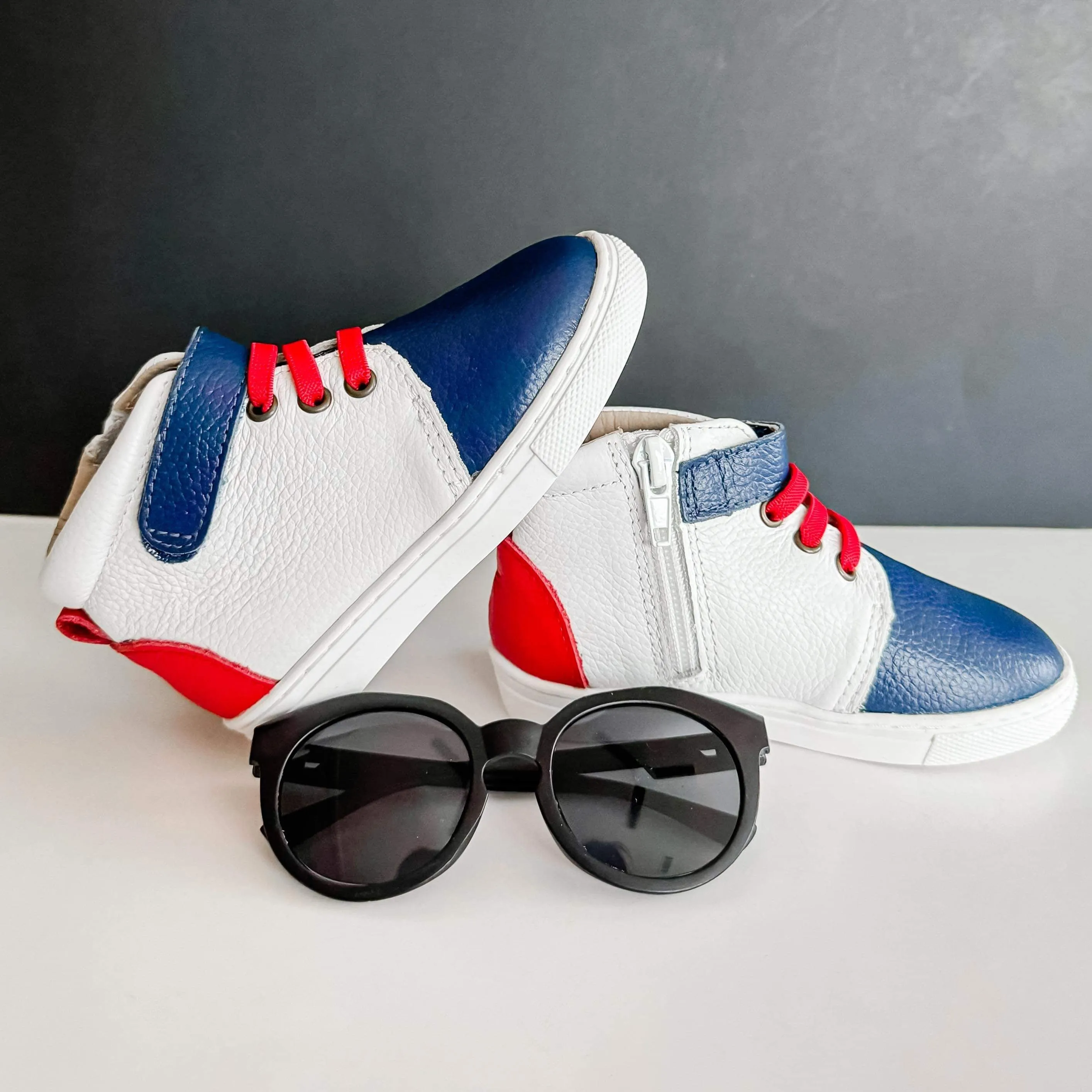 Patriotic Color Block Hightops