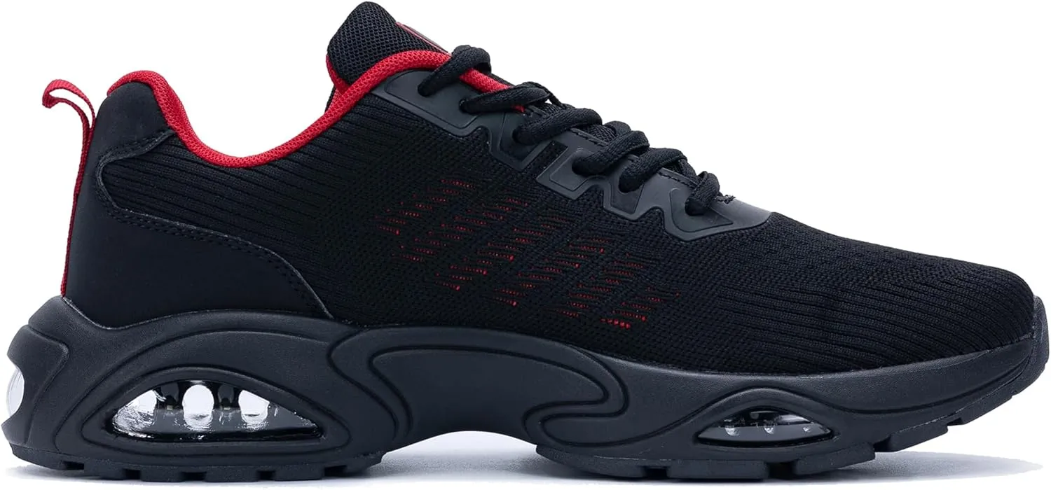 PERSOUL Mens Air Running Shoes Lightweight Breathable Athletic Tennis Gym Jogging Sneakers