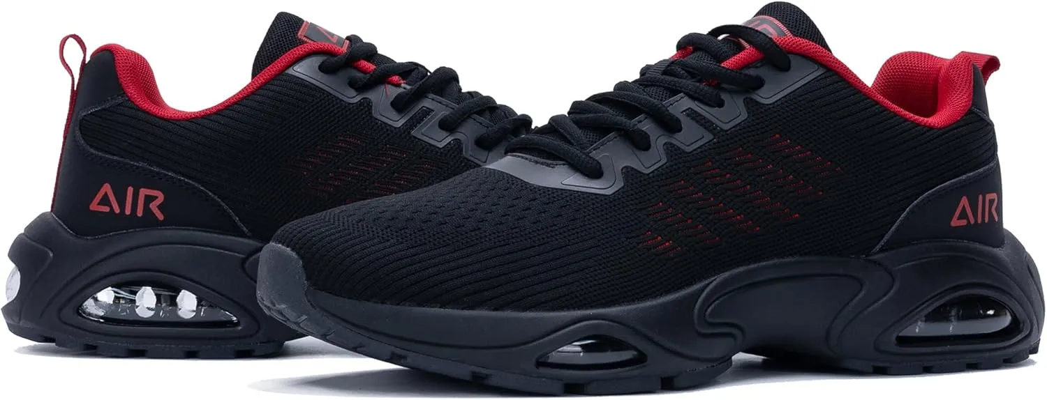 PERSOUL Mens Air Running Shoes Lightweight Breathable Athletic Tennis Gym Jogging Sneakers