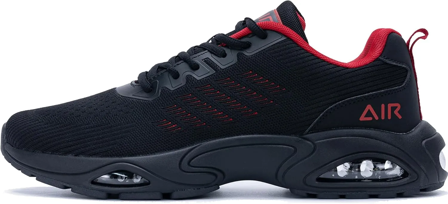 PERSOUL Mens Air Running Shoes Lightweight Breathable Athletic Tennis Gym Jogging Sneakers