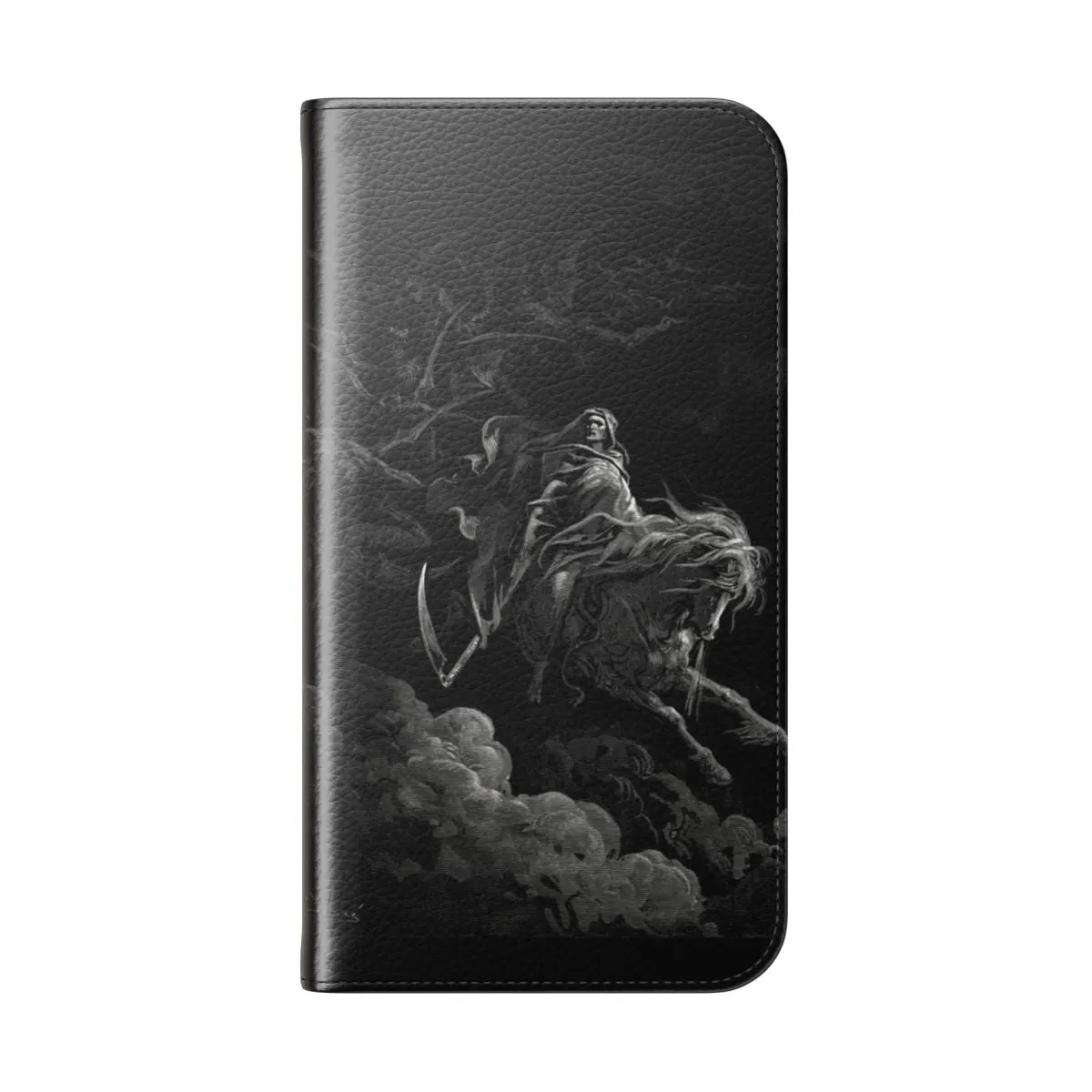 "Artistic Phone Case Inspired by Paradise Lost and Doré's Illustrations"