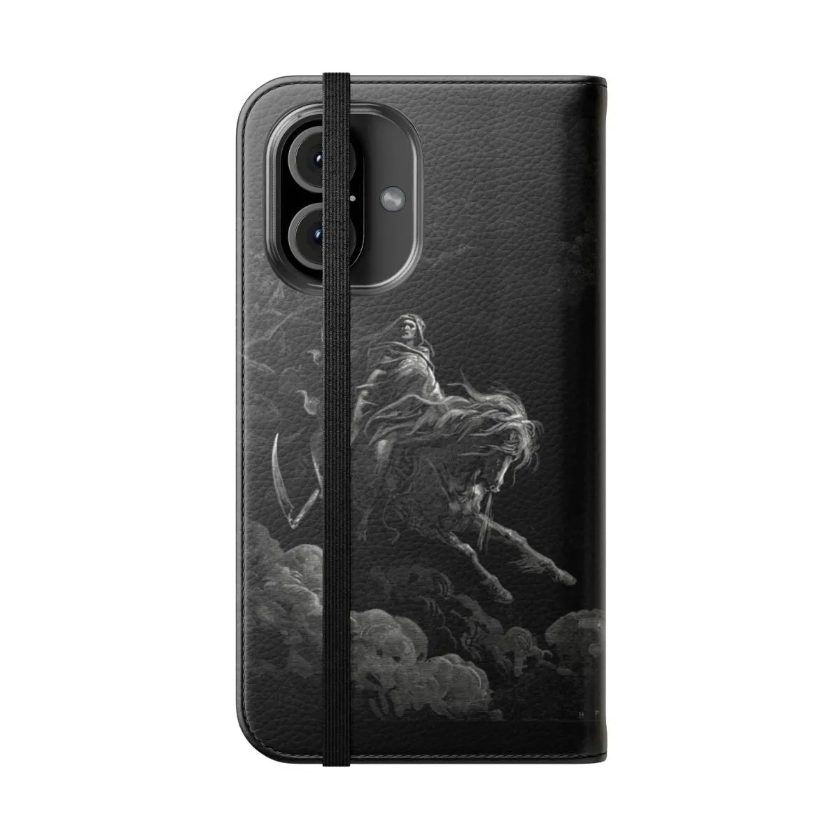 "Artistic Phone Case Inspired by Paradise Lost and Doré's Illustrations"