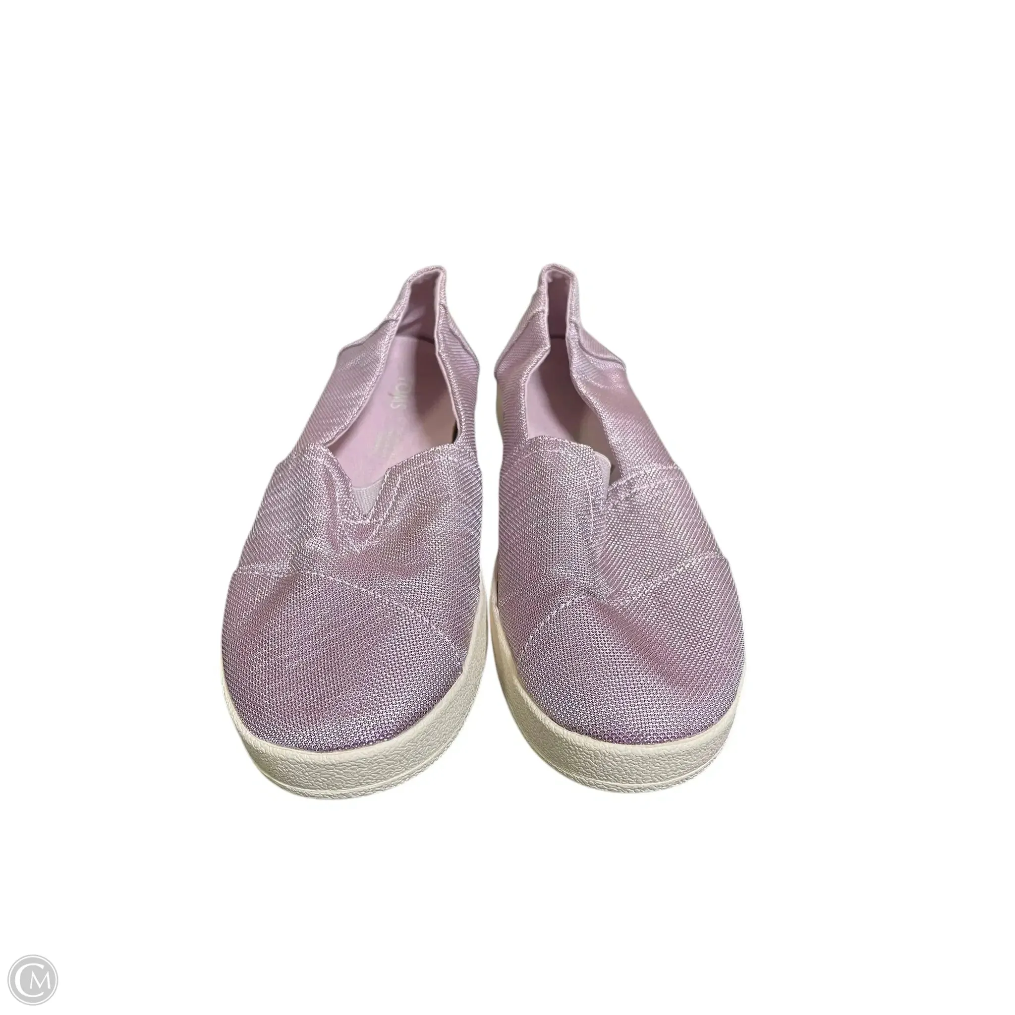 Shoes Flats By Toms In Purple, Size: 7.5