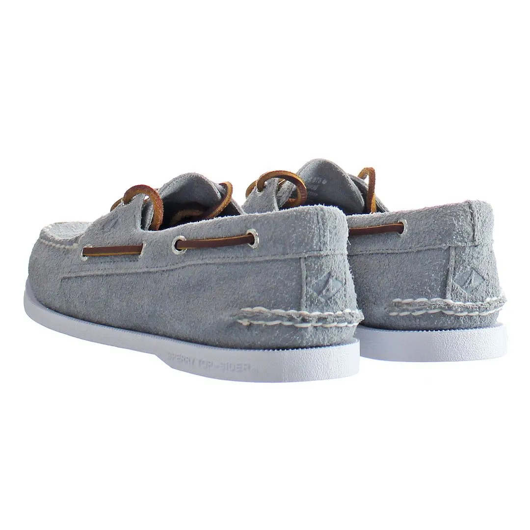 Sperry A/0 2-Eye Mens Grey Boat Shoes