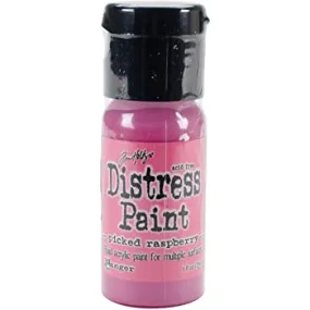 Tim Holtz Distress Paint Flip Top 1oz - Picked Raspberry