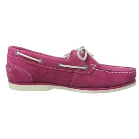 Timberland Classic Womens Purple Boat Shoes