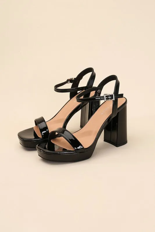 Timeless Ankle Strap Block Heel