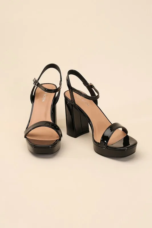 Timeless Ankle Strap Block Heel