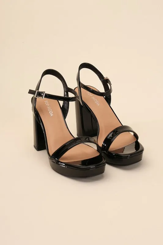 Timeless Ankle Strap Block Heel
