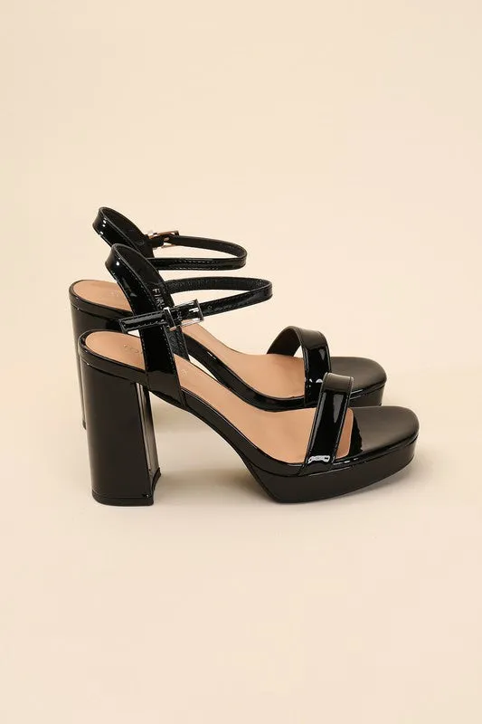 Timeless Ankle Strap Block Heel