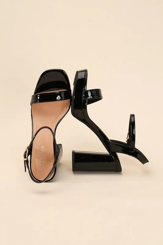 Timeless Ankle Strap Block Heel