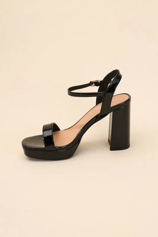Timeless Ankle Strap Block Heel