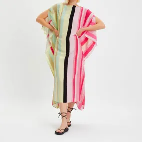 Timeless Glamour Geometric Stripes Kaftan KAF0040