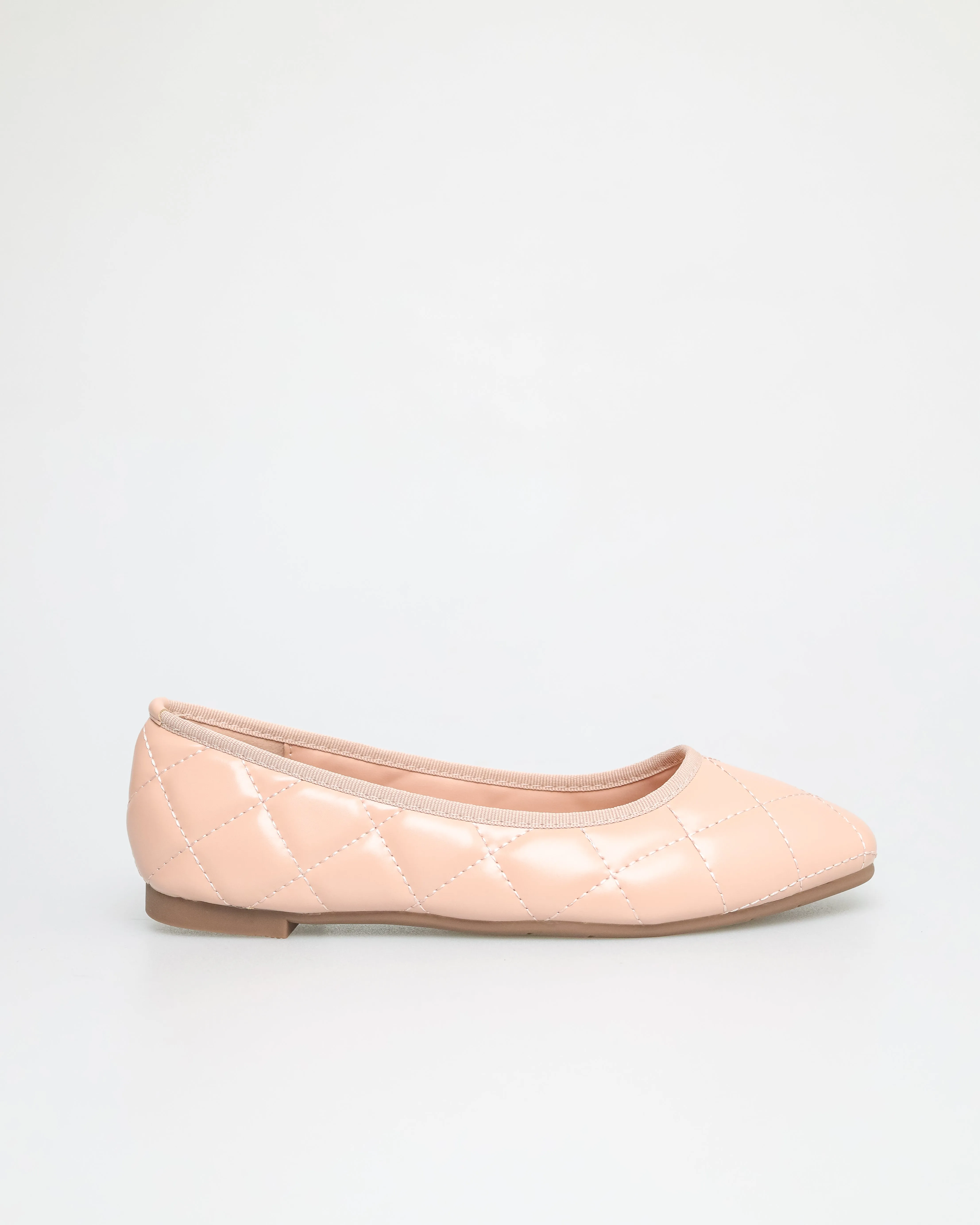 Tomaz NN252 Ladies Quilted Ballerina Flat