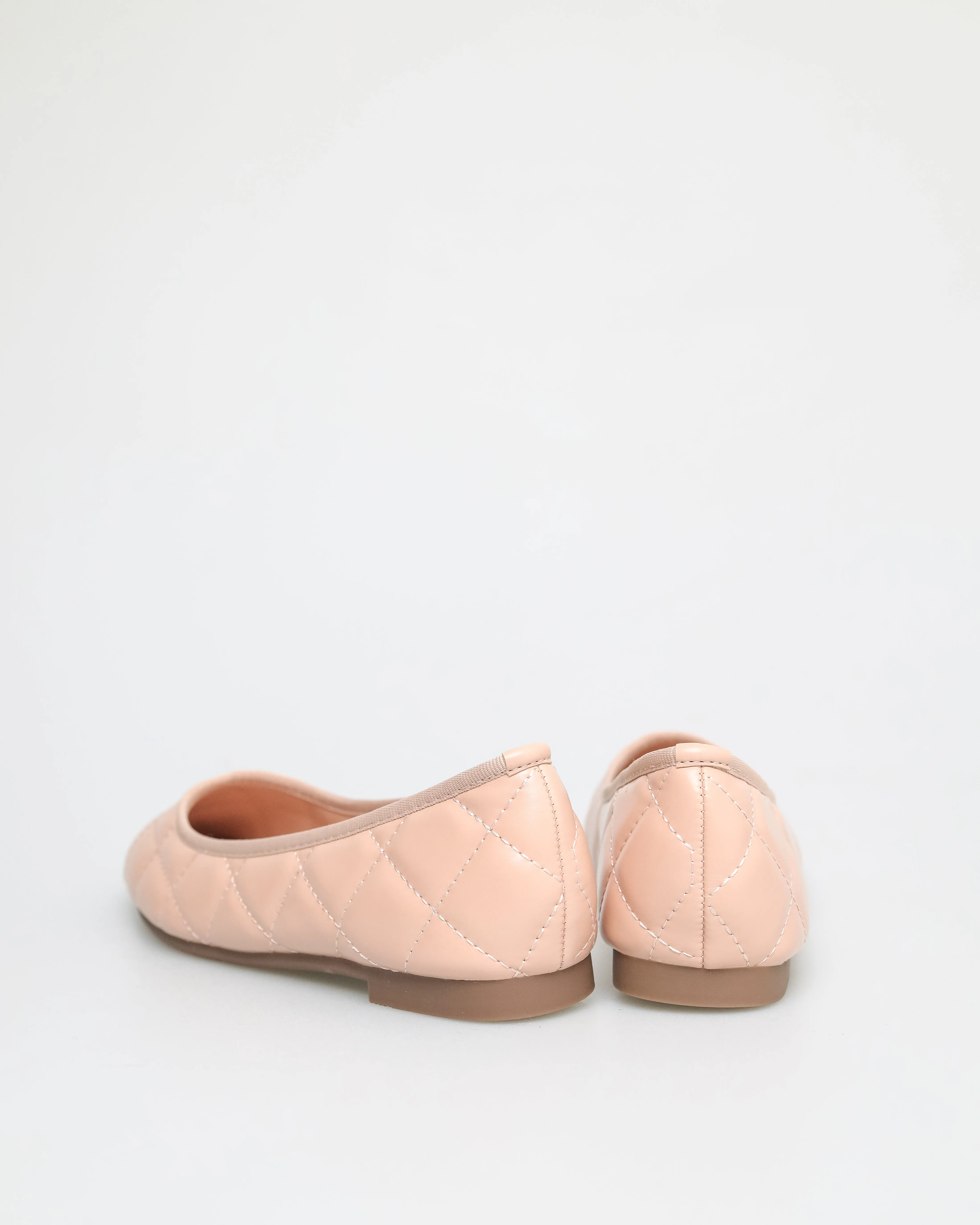 Tomaz NN252 Ladies Quilted Ballerina Flat